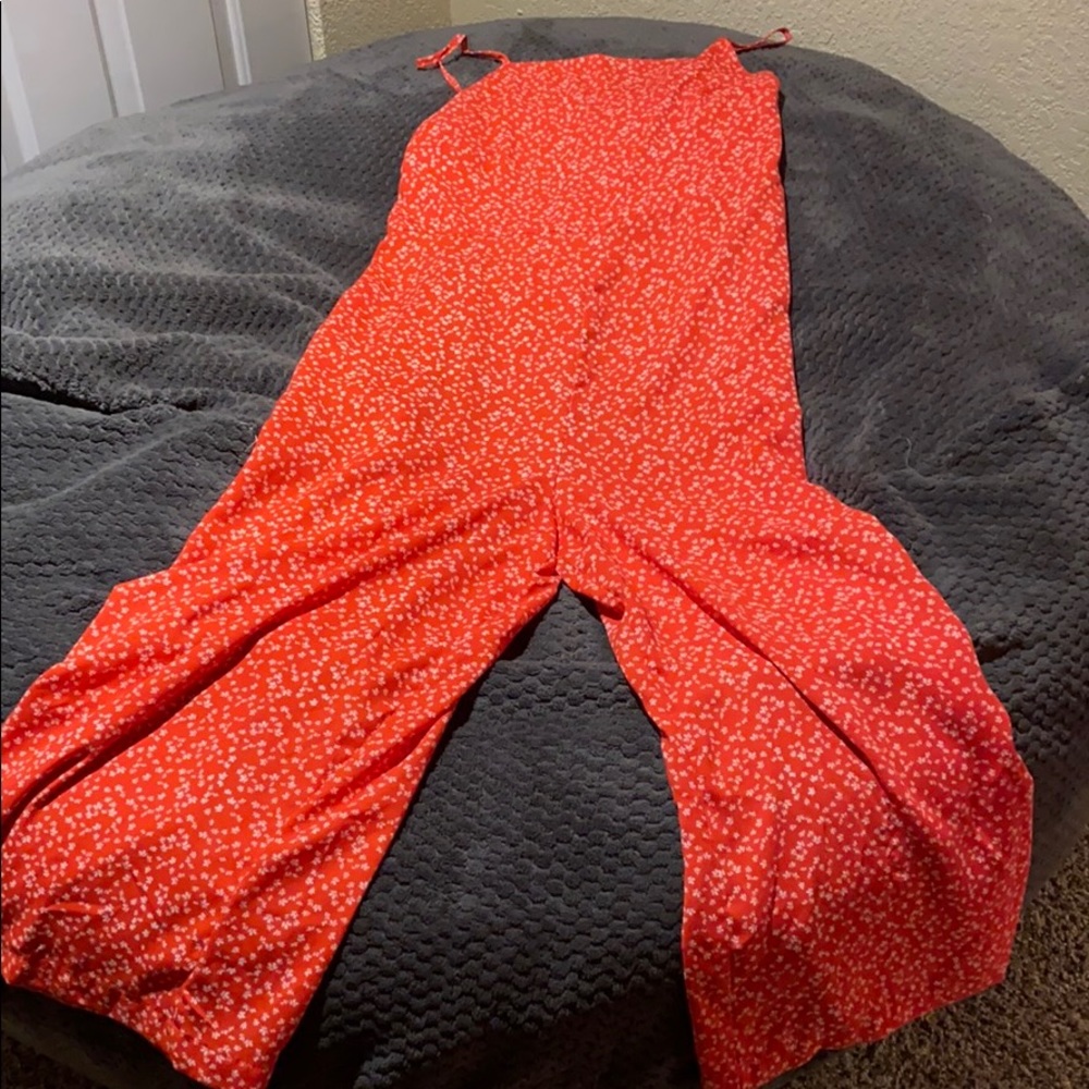 Orange Romper